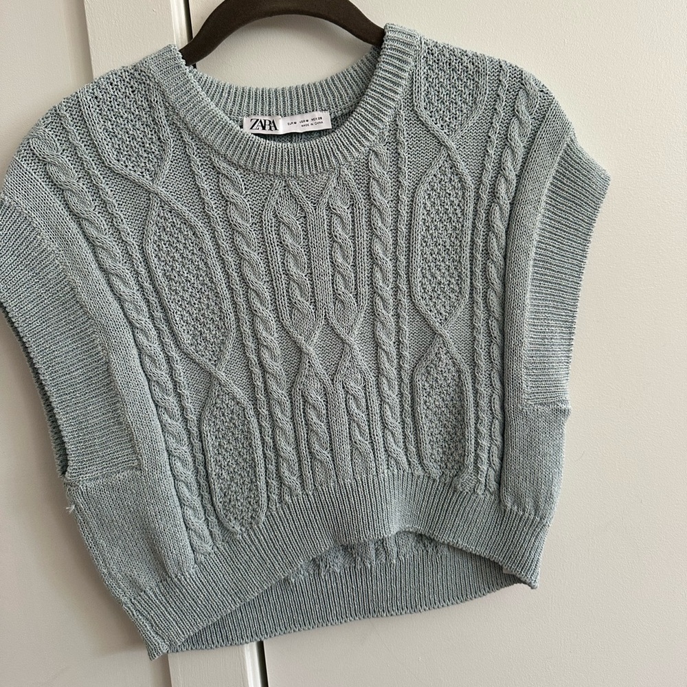 Zara knit crop
